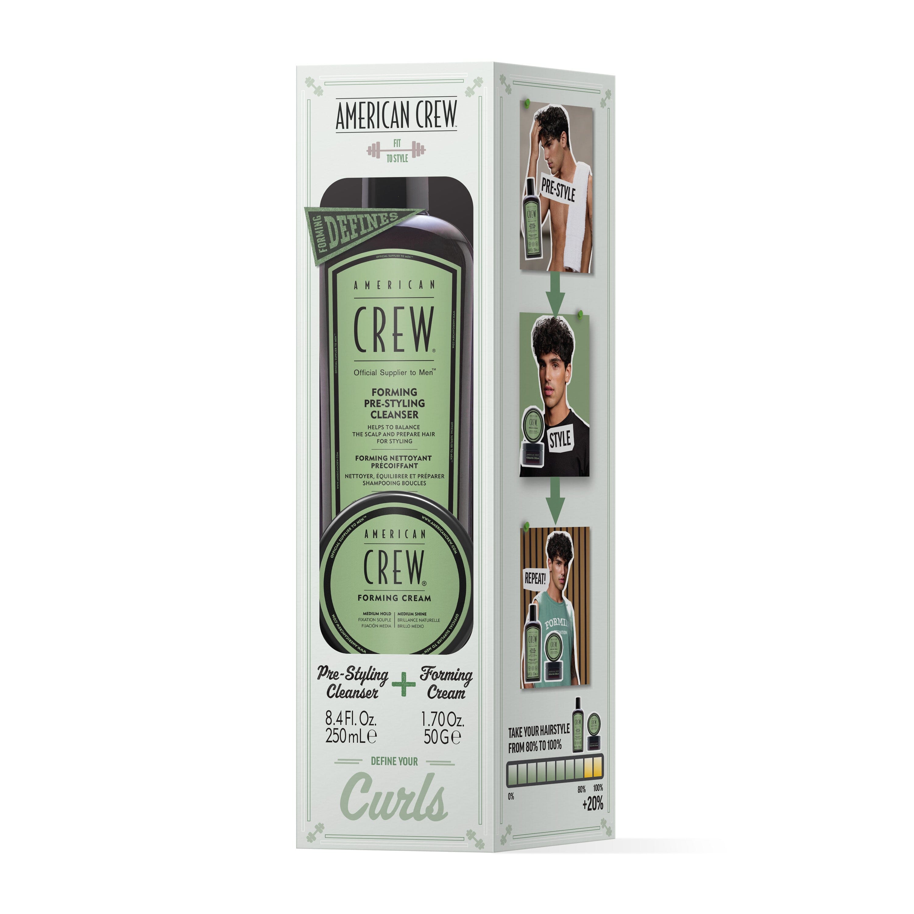 Coffret Duo Forming Soin capillaire American Crew 
