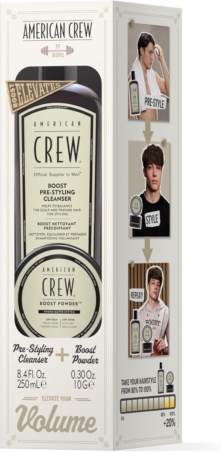 Coffret Duo Boost Soin capillaire American Crew 