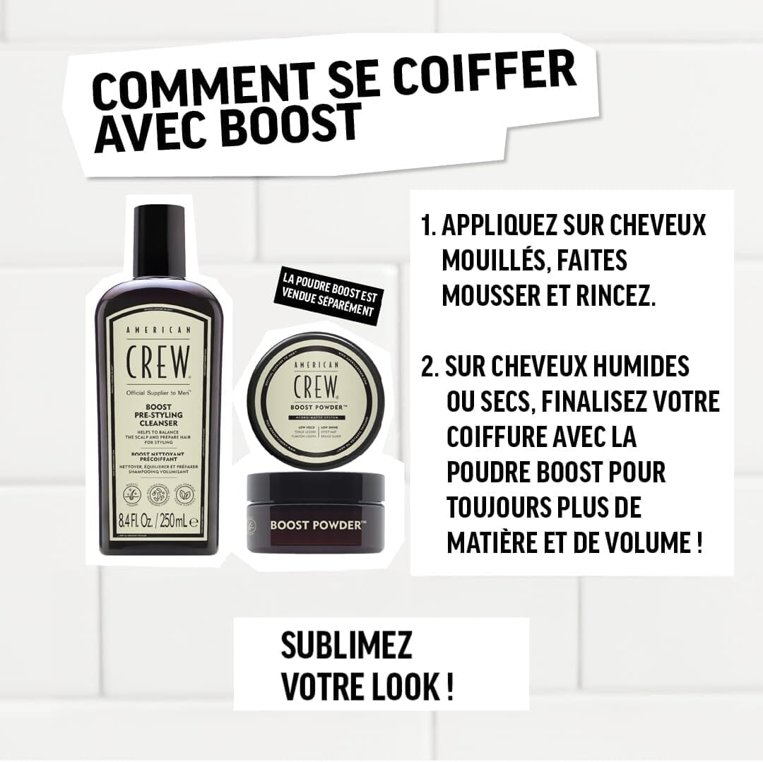 Coffret Duo Boost Soin capillaire American Crew 