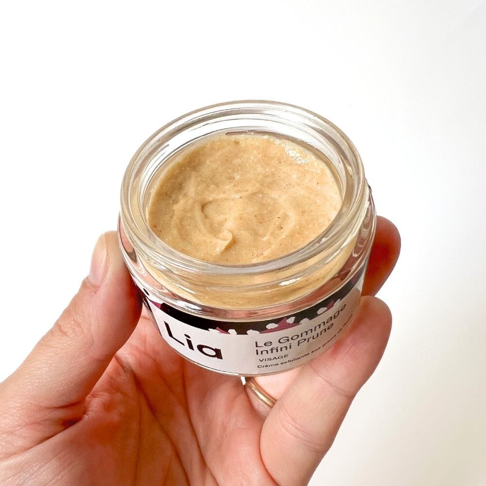 Le Gommage Infini Prune Visage Soin Visage Laboratoire Lia 