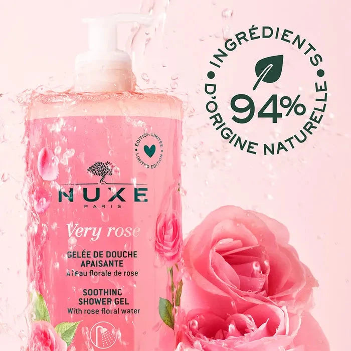 Very rose Gelée de Douche Douceur Soin Corps NUXE 