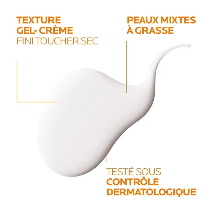 Anthelios UVMUNE 400 Gel Crème Oil Control SPF50+ Soin Visage La Roche-Posay 