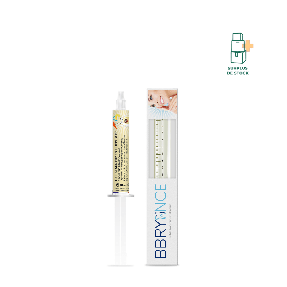 GEL BLANCHIMENT - Parfum au choix Soin dentaire Bbryance PINA COLADA 1 gel permet 7 utilisations 