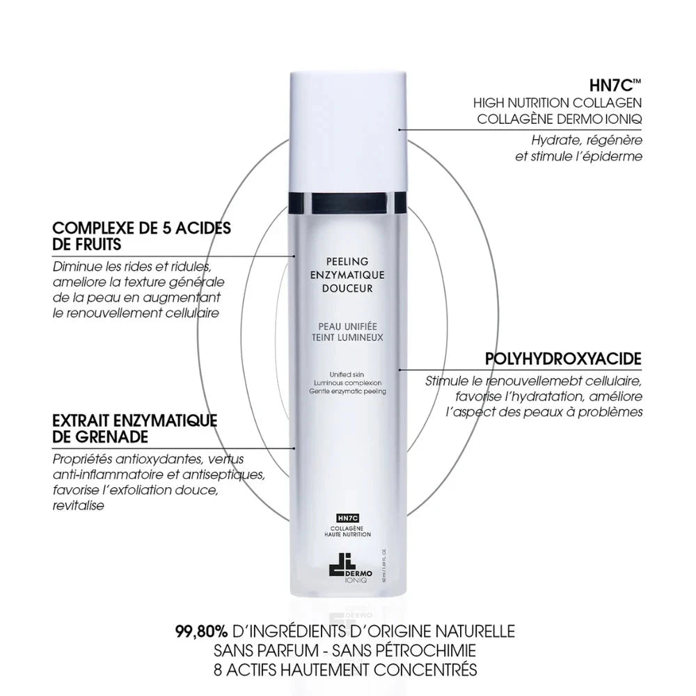 Peeling Enzymatique Soin Visage dermoioniq 