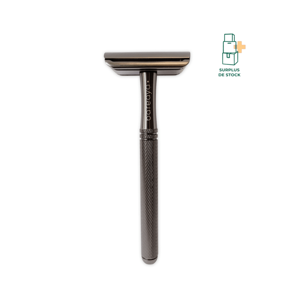 Rasoir de Sureté - Couleur au choix Accessoire BAREAYA Charcoal Black 