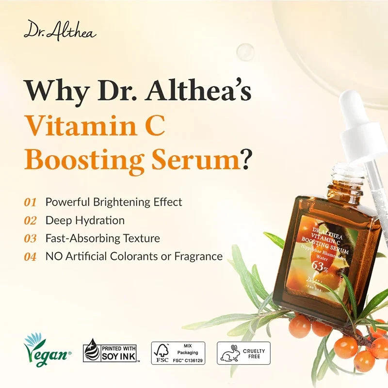 Sérum Booster à la Vitamine C Soin Visage Dr Althea 