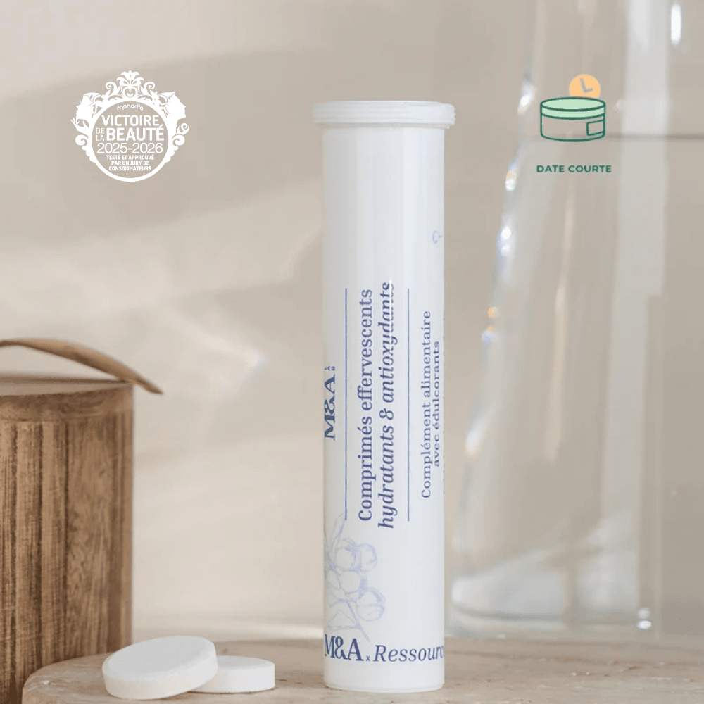Comprimés effervescents - Hydratants & Antioxydants Complément Alimentaire M&A Lab 
