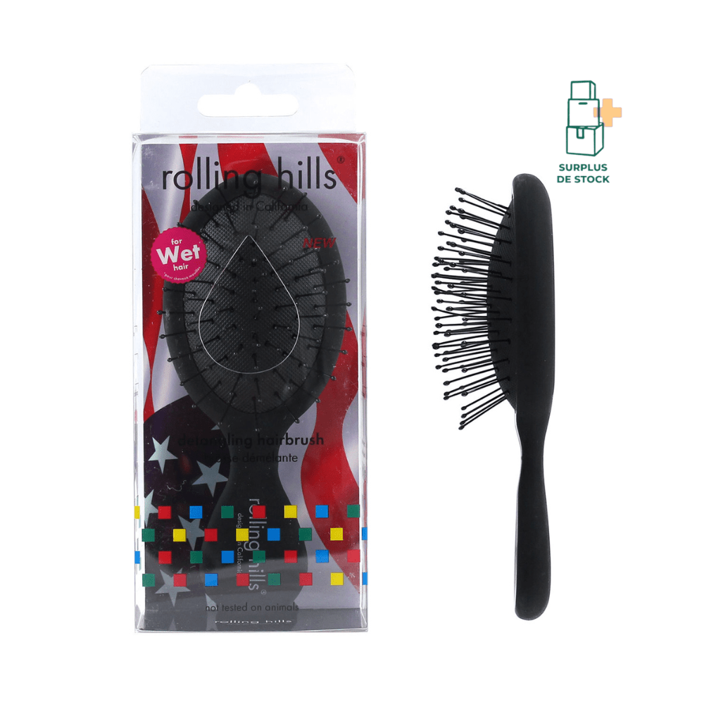 Brosse Démêlante Wet Mini - Couleur au choix accessoire maquillage ROLLING HILLS Noir 