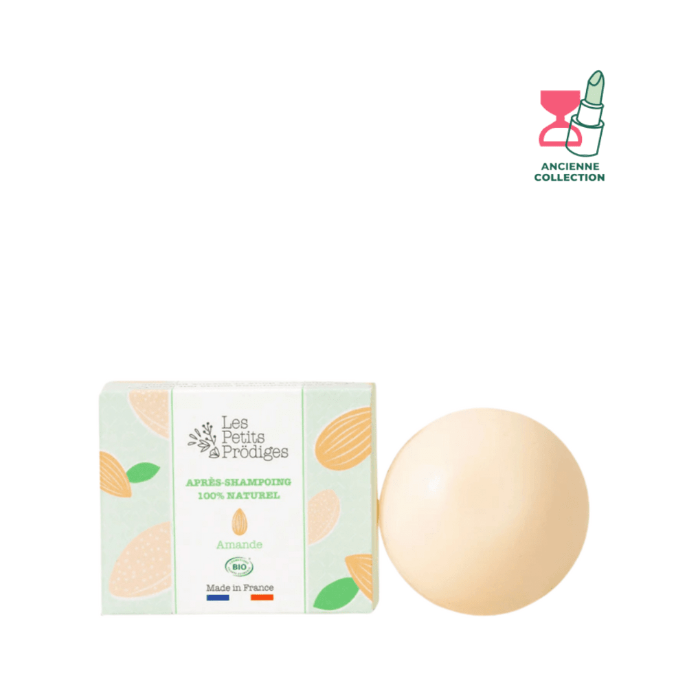 Après-Shampoing Solide Bio Amande Après Shampoing Les Petits Prodiges 50 g 