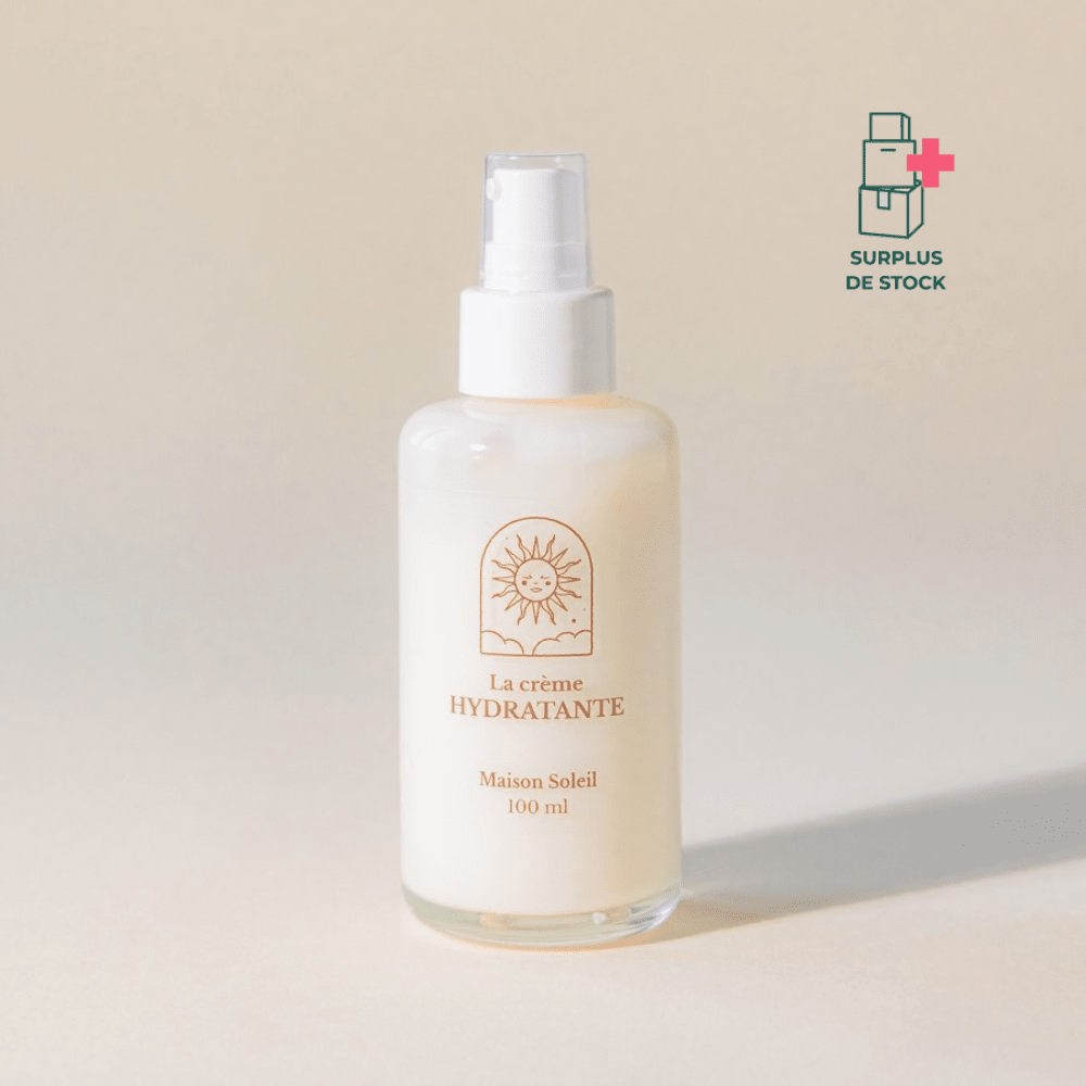 La crème visage hydratante Soin Visage Maison Soleil Flacon 100 ml 