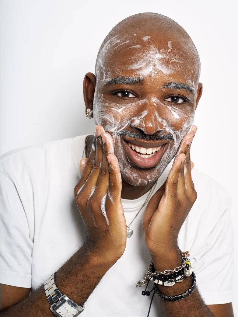 Lait Nettoyant à L'Argile Bleue Soin Nettoyant Visage Reflet 
