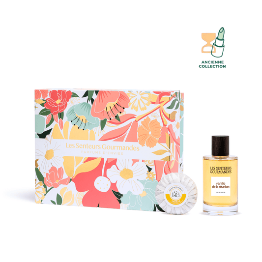 Coffret Vanille de la Réunion (Noël 2024) Parfum Les Senteurs Gourmandes FAMILLE OLFACTIVE : Gourmande Ancienne collection : Noël 2024 