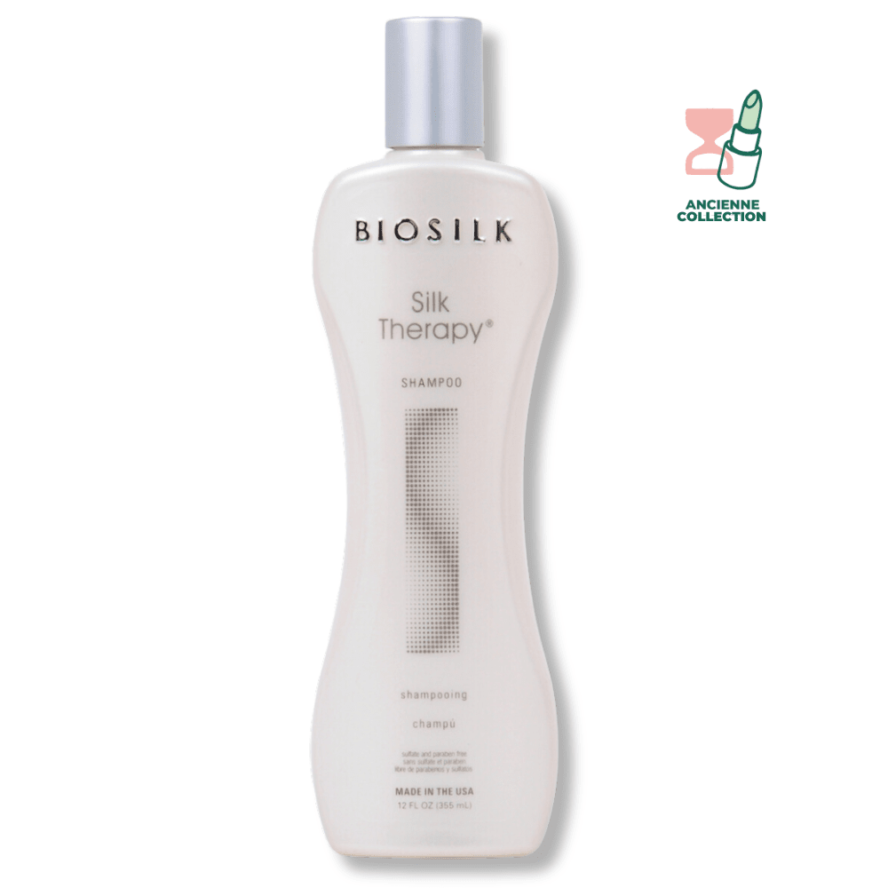 Shampooing à base de soie Silk Therapy - Hydrate Soin Capillaire BIOSILK 350 ml Hydrate les cheveux - Fabriqué aux ÉTATS UNIS 
