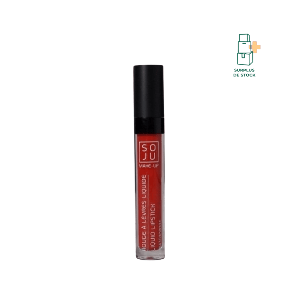 Rouge à Lèvre Liquide - Waterproof Maquillage SOJU MAKE-UP Rouge Coquelicot 