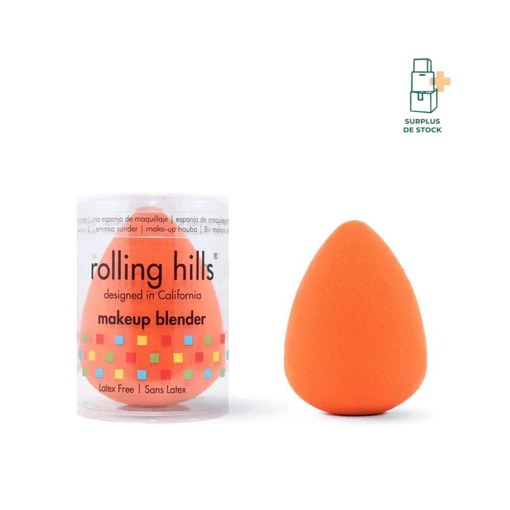 Professional Makeup Blender accessoire maquillage ROLLING HILLS Orange 