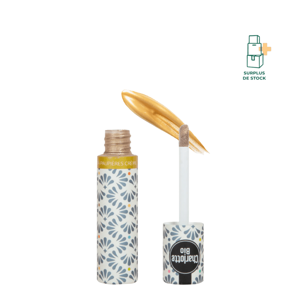 L'ombre à paupières liquide BIO Maquillage CHARLOTTE BIO Or 