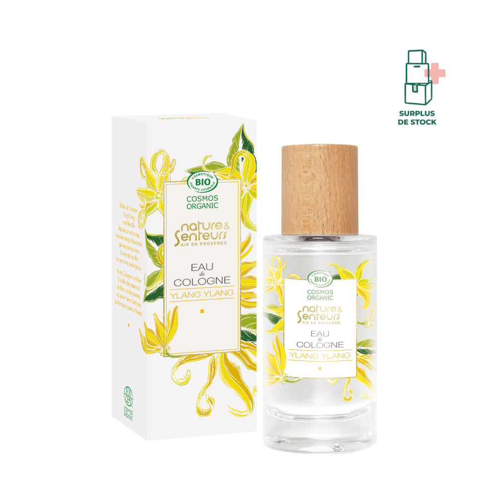 Eau de Cologne certifiée Bio - Parfum Ylang Ylang Eau de Cologne Nature & Senteurs 50 ml 