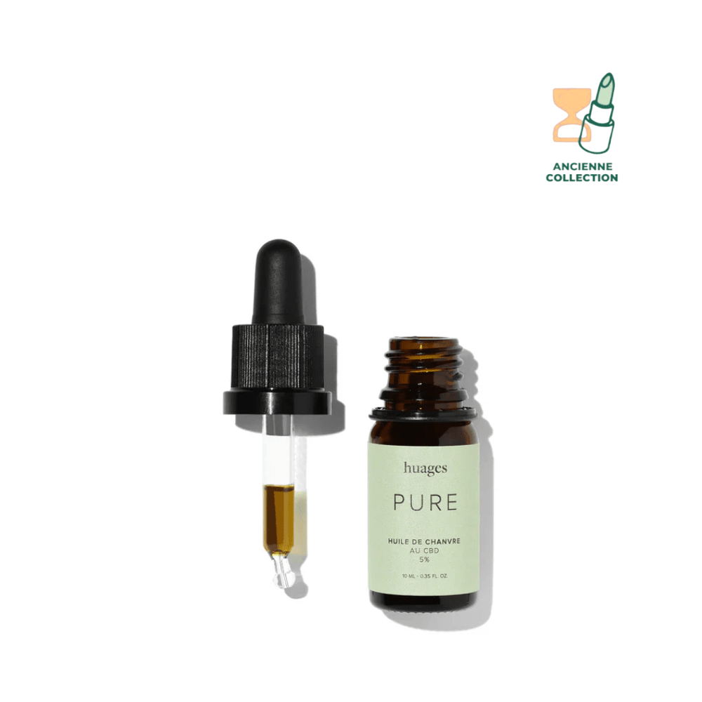 Huile PURE - Apaisant & relaxant huile huages 5% DE CBD 