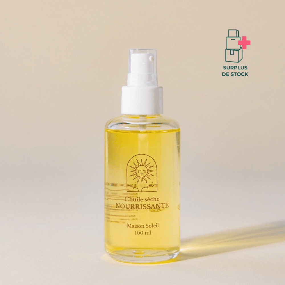 L'huile sèche nourrissante Soin Visage Maison Soleil Flacon 100 ml 