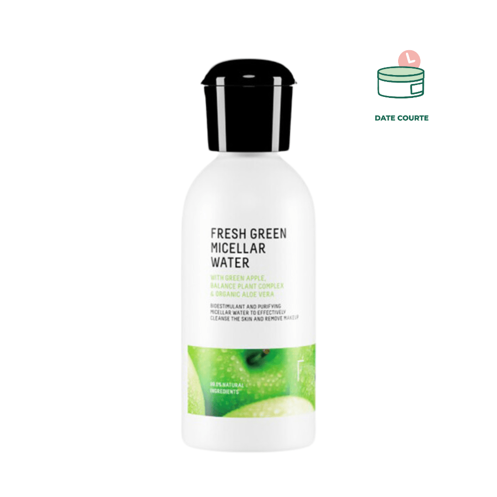 Fresh Green - Eau micellaire naturelle et démaquillante Soin Visage FRESHLY 150 ml - À utiliser de préférence avant Juillet 2025 À utiliser de préférence avant Novembre 2024 