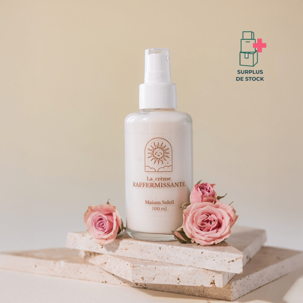 La crème visage raffermissante Soin Visage Maison Soleil Flacon 100 ml 