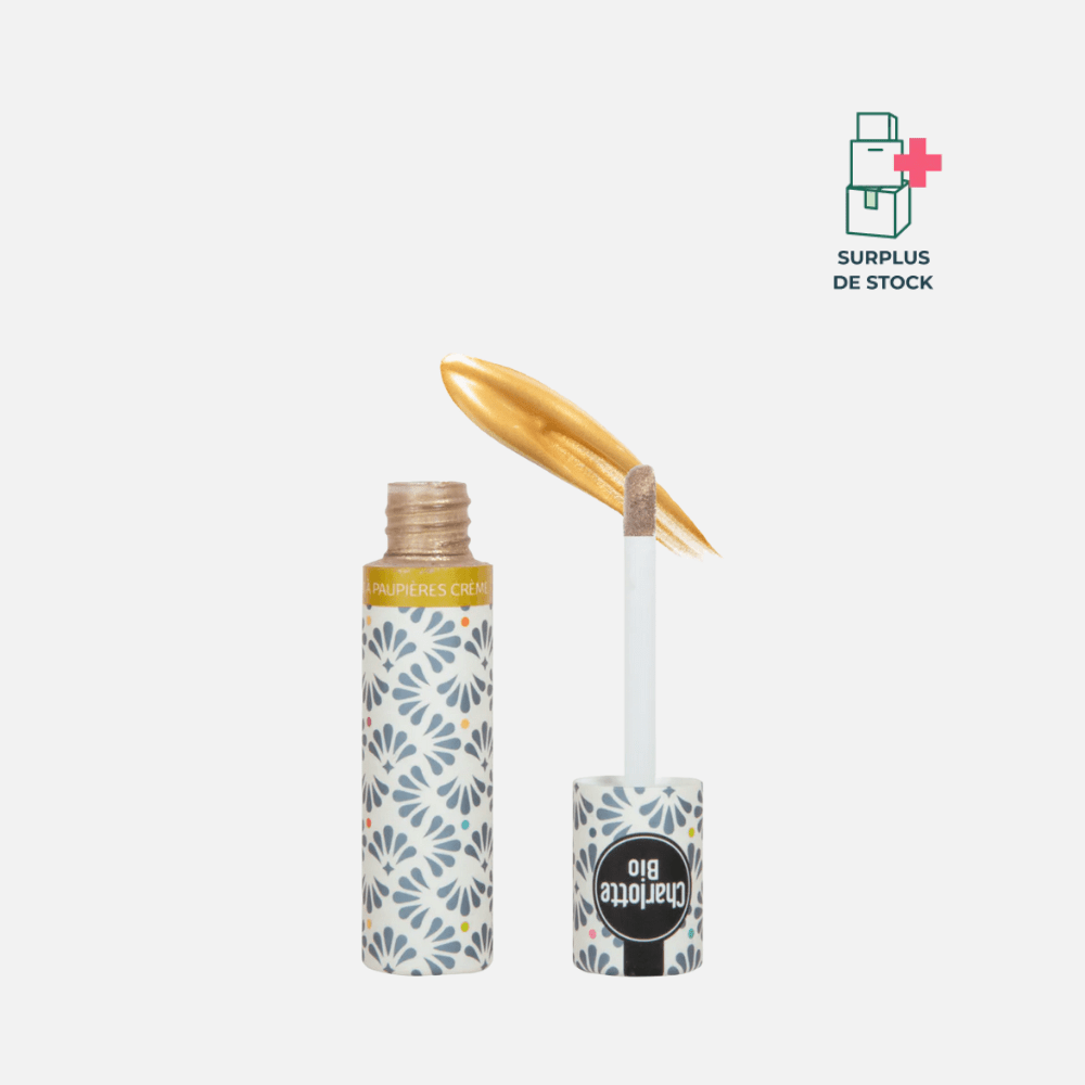 Ombre à paupières liquide BIO Maquillage CHARLOTTE BIO Or 