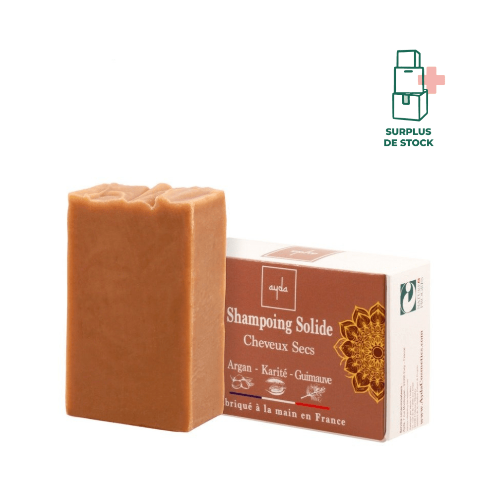 Shampoing solide pour cheveux secs Soin Capillaire Ayda 100 g 