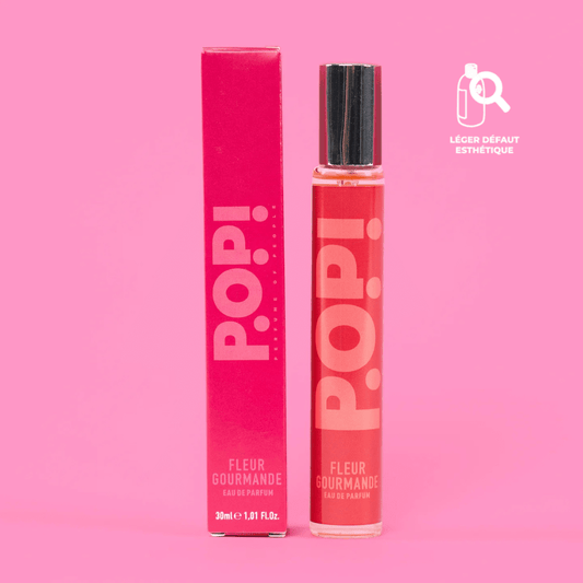 FLEUR GOURMANDE - Eau de toilette Parfum POP! 30 ml Famille Olfactive : Gourmand Détail : le parfum est sans son packaging secondaire