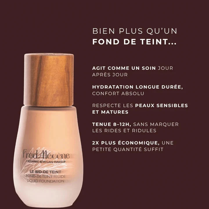 Pack teint parfait Peau medium Fond de teint Fred Mécène 