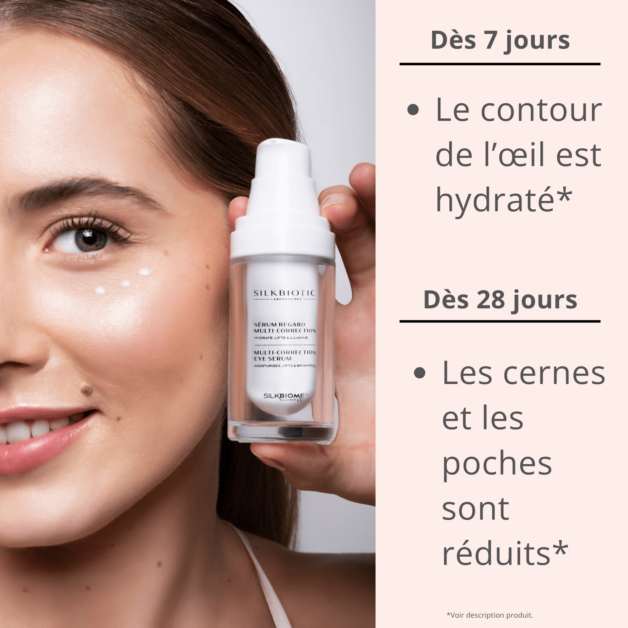 Sérum regard multi-correction - Soin contour des yeux Soin Visage SILKBIOTIC 