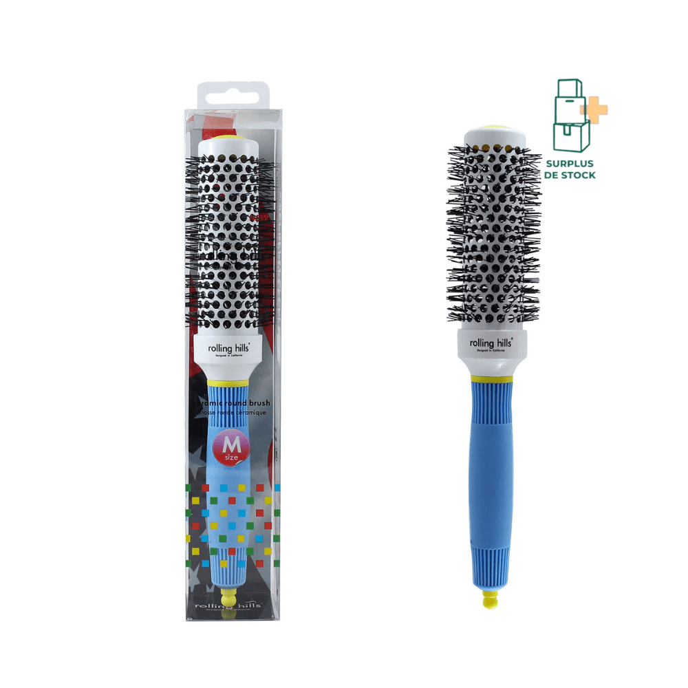 Brosse Ronde Céramique - Taille au choix accessoire maquillage ROLLING HILLS M 