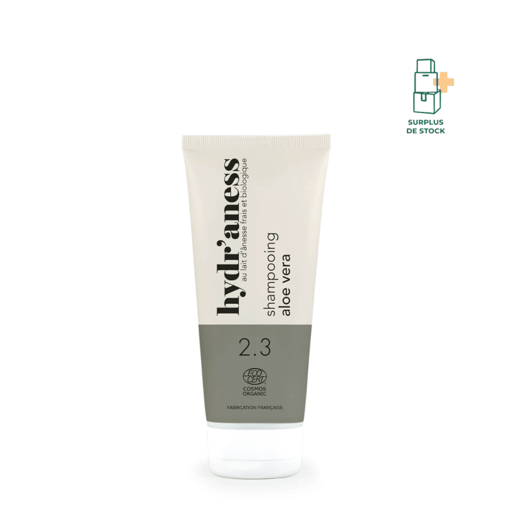 Shampoing aloe vera certifié bio au lait d'ânesse Soin capilaire Hydr'aness 200 ml 
