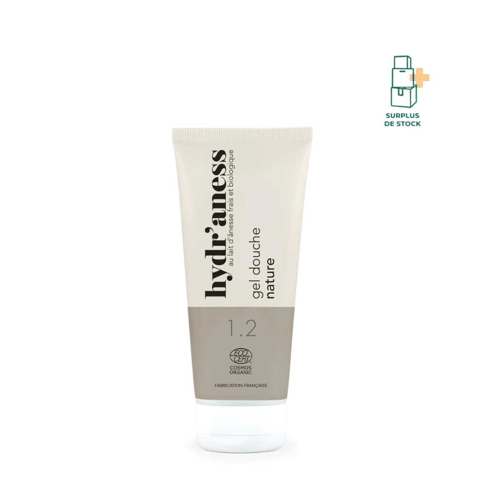 Gel douche naturel certifié bio au lait d’ânesse hygiène Hydr'aness 200 ml 