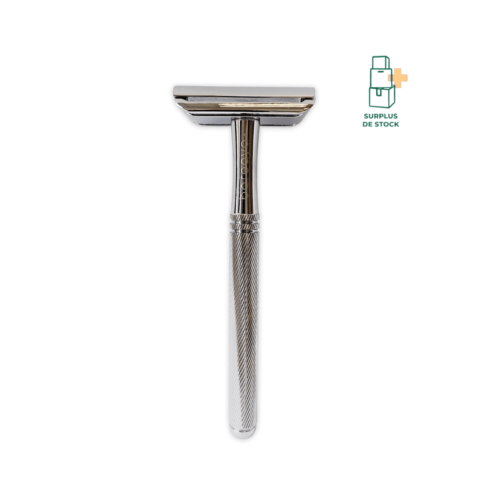 Rasoir de Sureté - Couleur au choix Accessoire BAREAYA Chrome Silver 