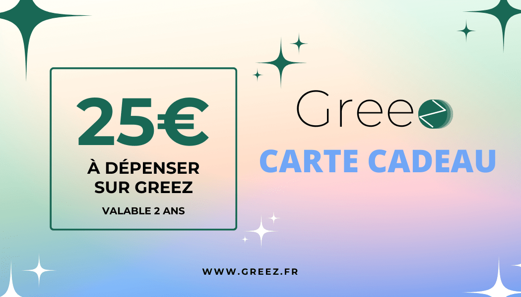 Carte Cadeau Greez carte cadeau Greez 25,00 € 
