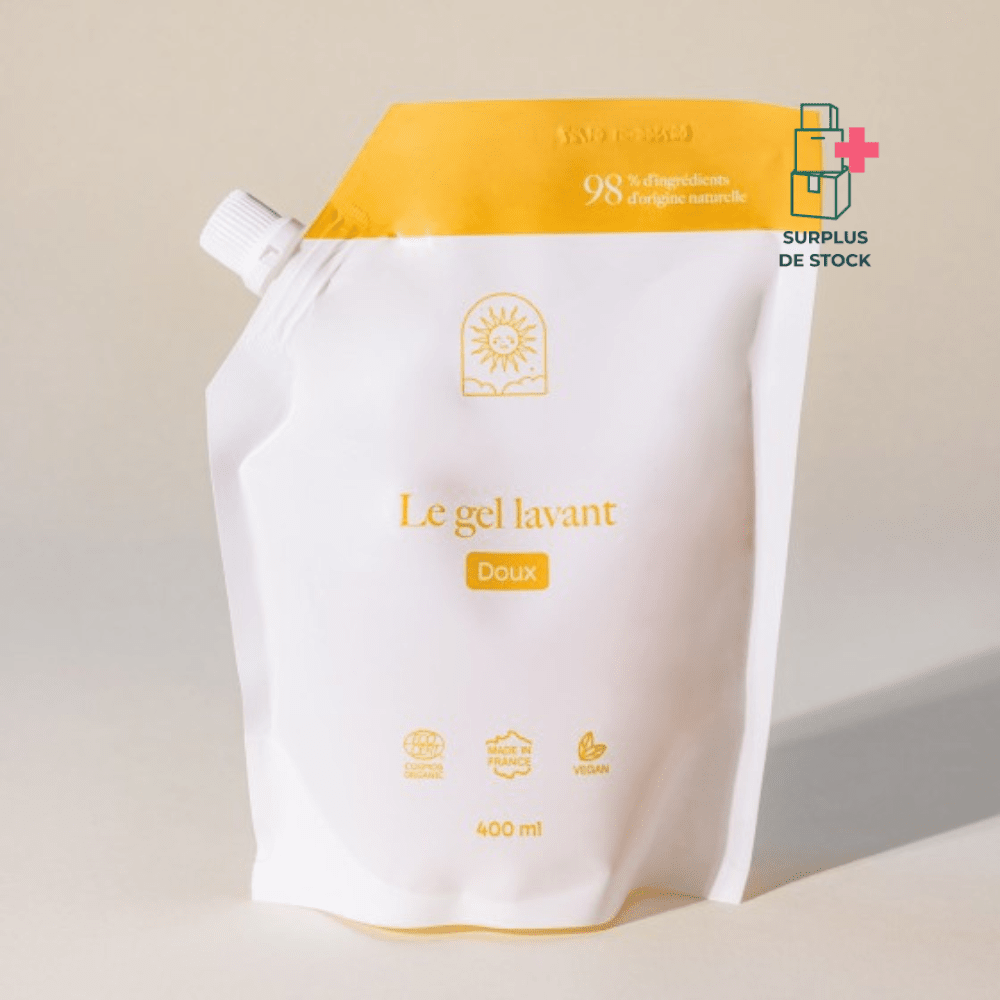 Le Gel lavant doux - Parfum neutre hygiène Maison Soleil Recharge 200 ml 