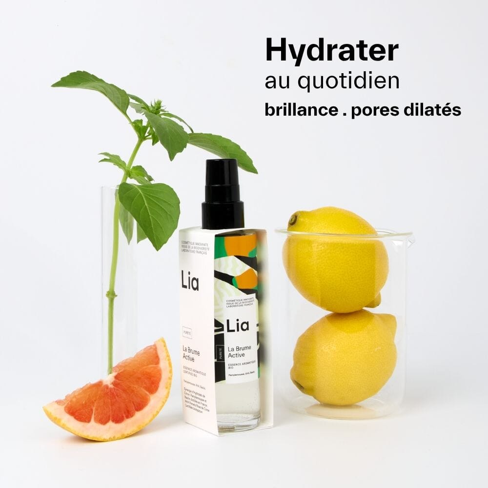 La Brume Active Pureté - Basilic pamplemousse Soin Visage Laboratoire Lia 