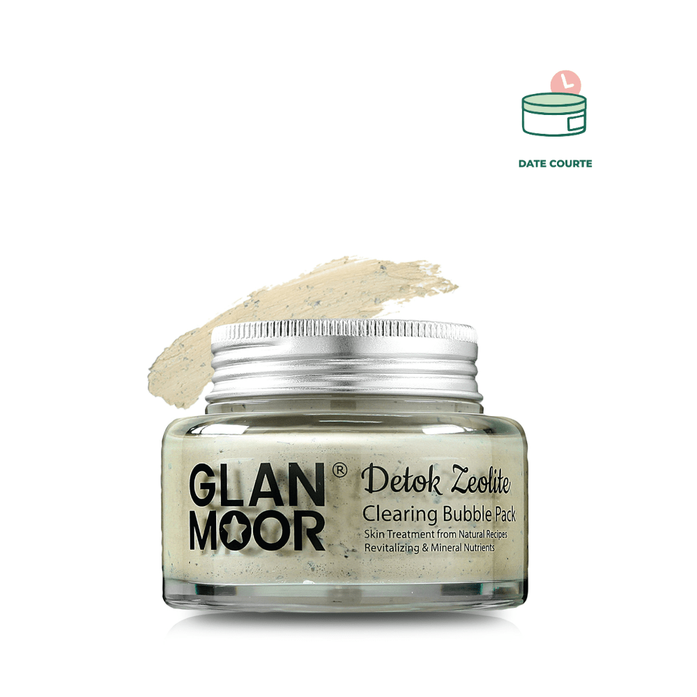 GLAN MOOR - Detok Zeolite clearing bubble pack Baume KOCOSMETICS À utiliser de préférence avant février 2025 100 ml 