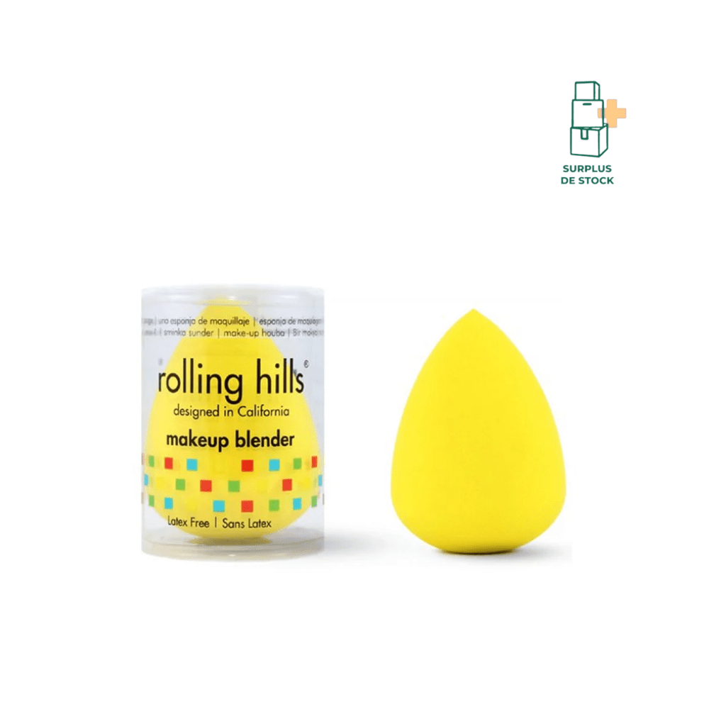 Professional Makeup Blender accessoire maquillage ROLLING HILLS Jaune 