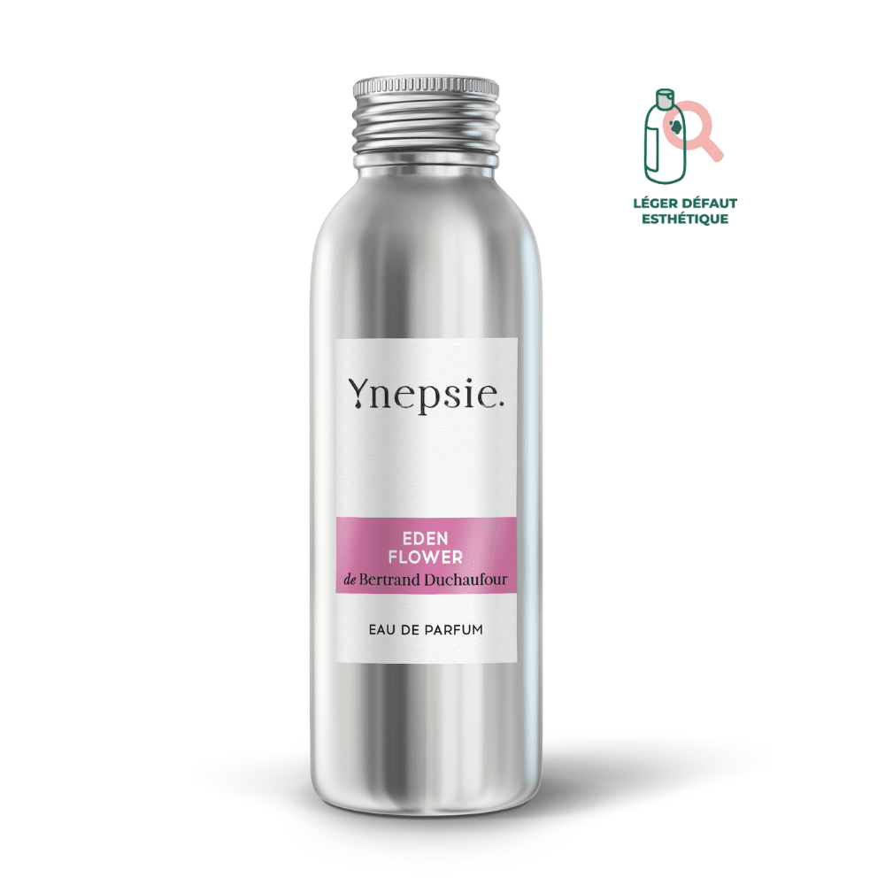 EDEN FLOWER - Eau de parfum Rechargeable Parfum femme YNEPSIE PARFUM FEMME : FLORAL • VERT • JASMINÉ Recharge 100 ml 