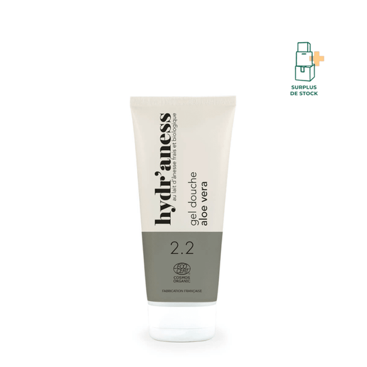 Gel douche aloe vera certifié bio au lait d’ânesse hygiène Hydr'aness 200 ml 