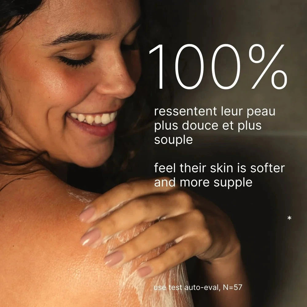 Gel douche énergisant [mandarine + sauge] Gel douche LESS IS MORE 