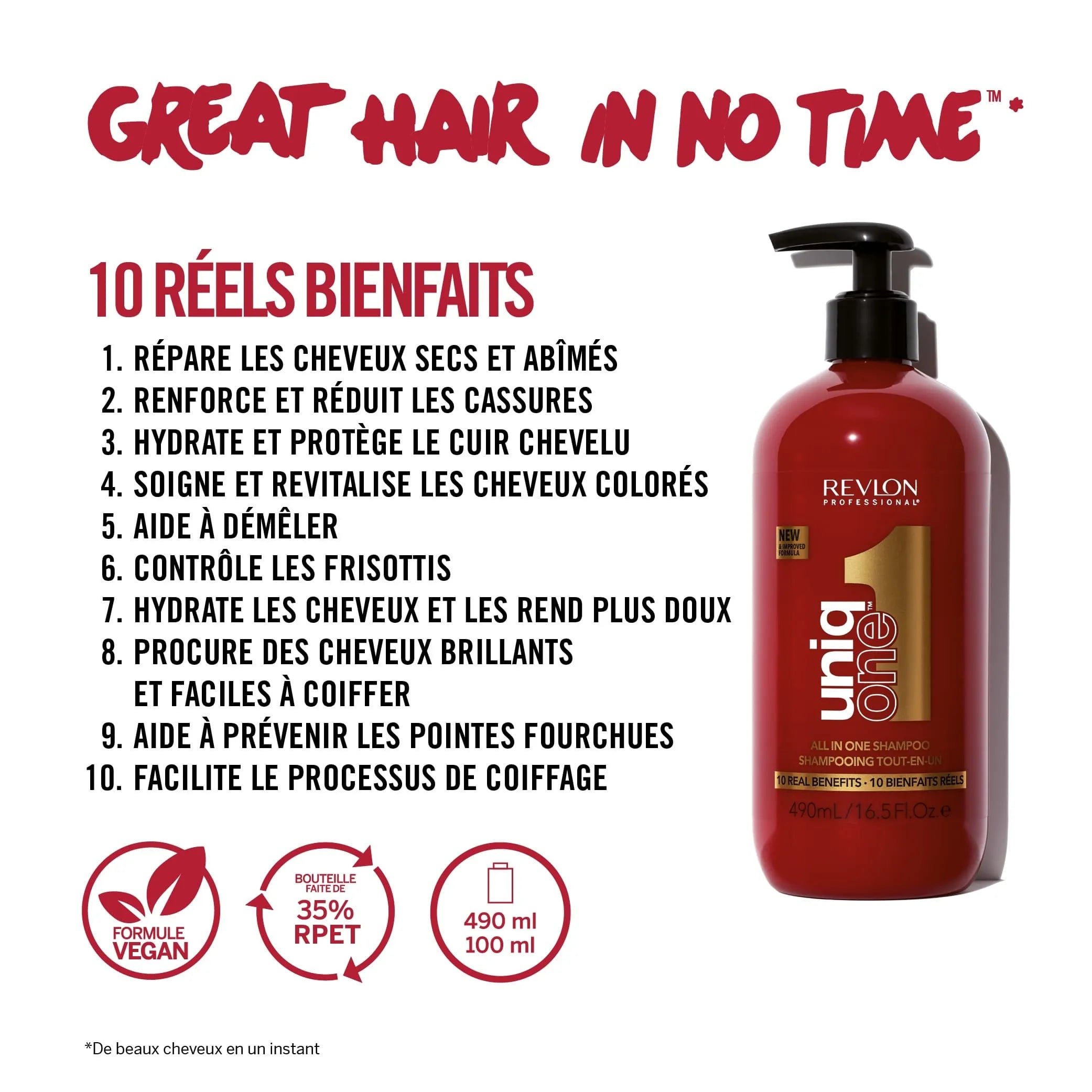 Shampooing Tout-En-Un UniqOne™ Shampoing Revlon Professional 
