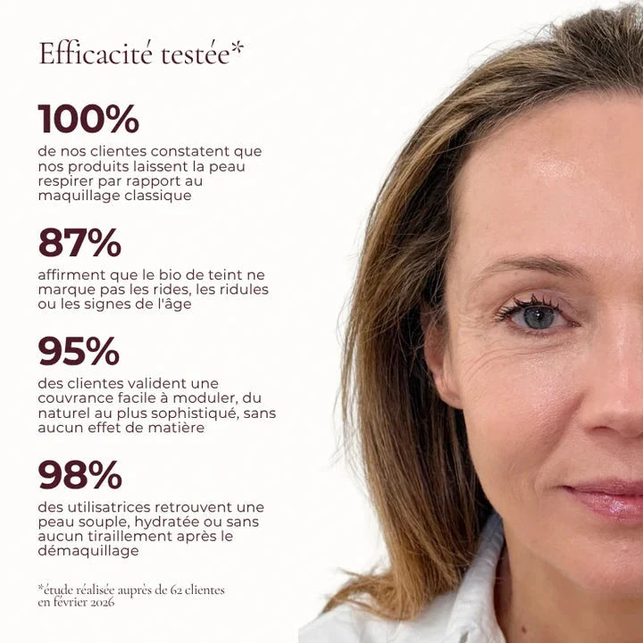 Le bio de teint Peau claire Fond de teint Fred Mécène 