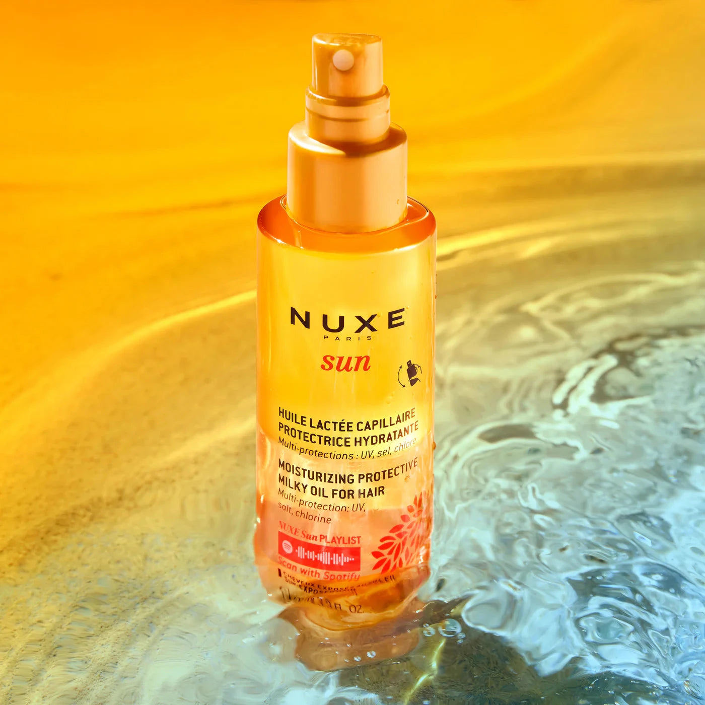 Huile Lactée Capillaire Protectrice Hydratante Huile capillaire NUXE 