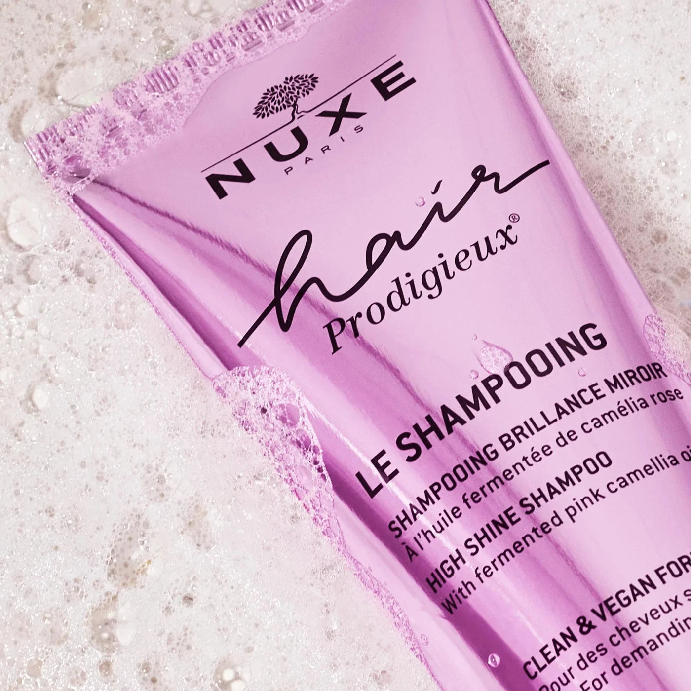 Hair Prodigieux Shampoing brillance miroir + Démêlant Shampoing NUXE 