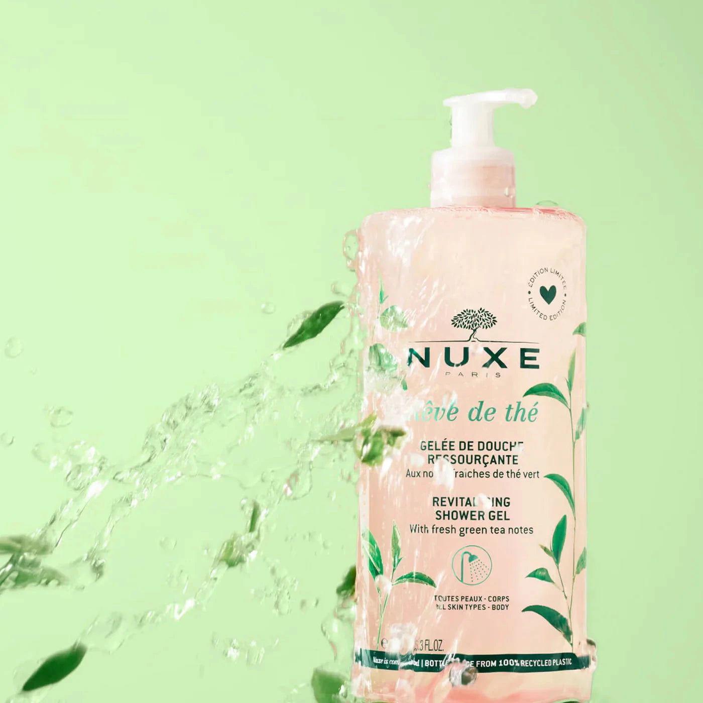 Rêve de Thé Gelée de Douche Ressourçante Soin Corps NUXE 
