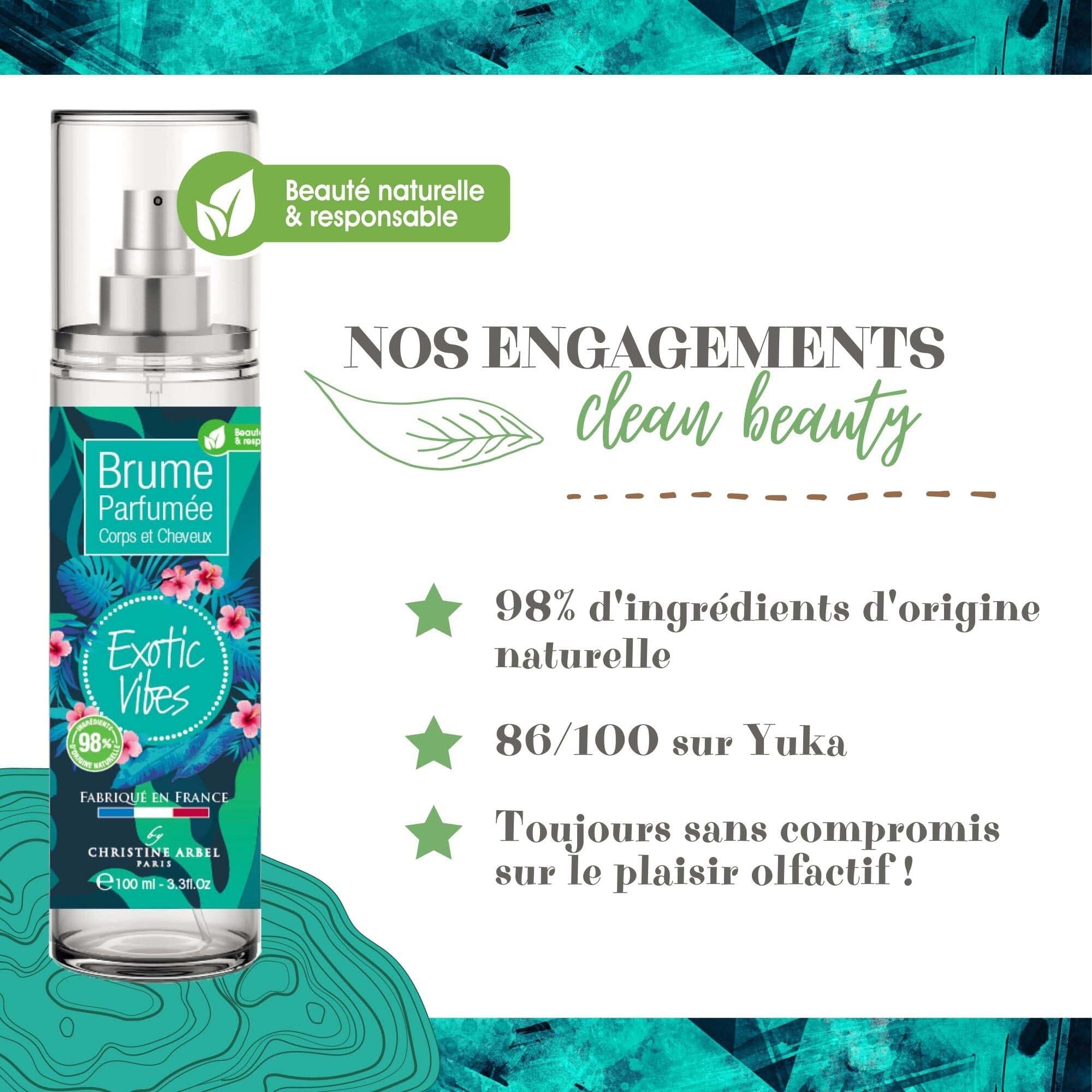 CHRISTINE ARBEL - Brume Corps et Cheveux EXOTIC VIBES Parfum Compagnie Européenne des Parfums 