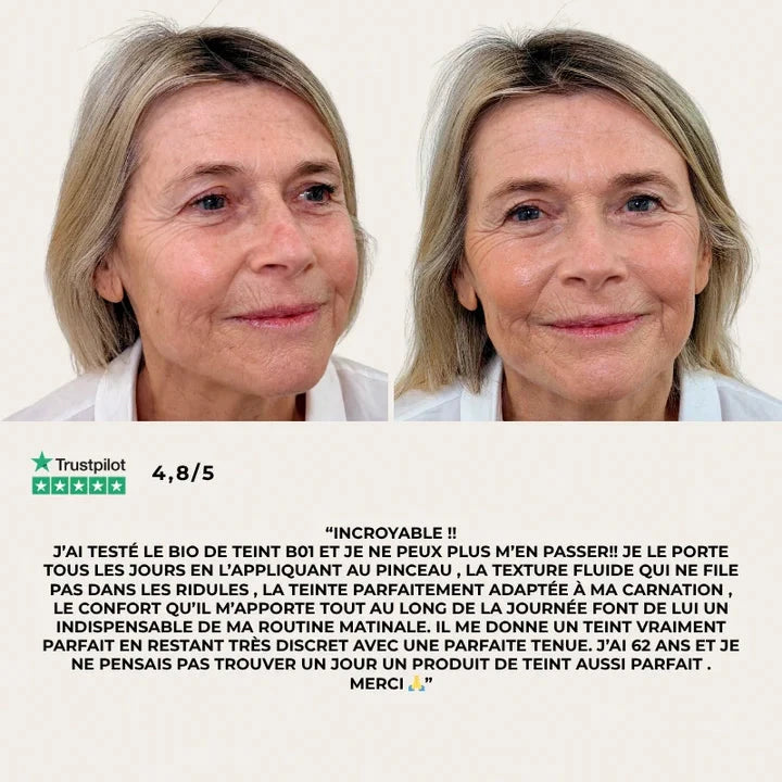 Le bio de teint Peau claire Fond de teint Fred Mécène 