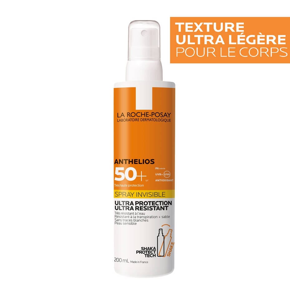 Anthelios Crème Solaire en Spray SPF50+ Soin Visage La Roche-Posay 